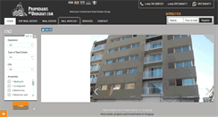 Desktop Screenshot of english.propiedadesenuruguay.com